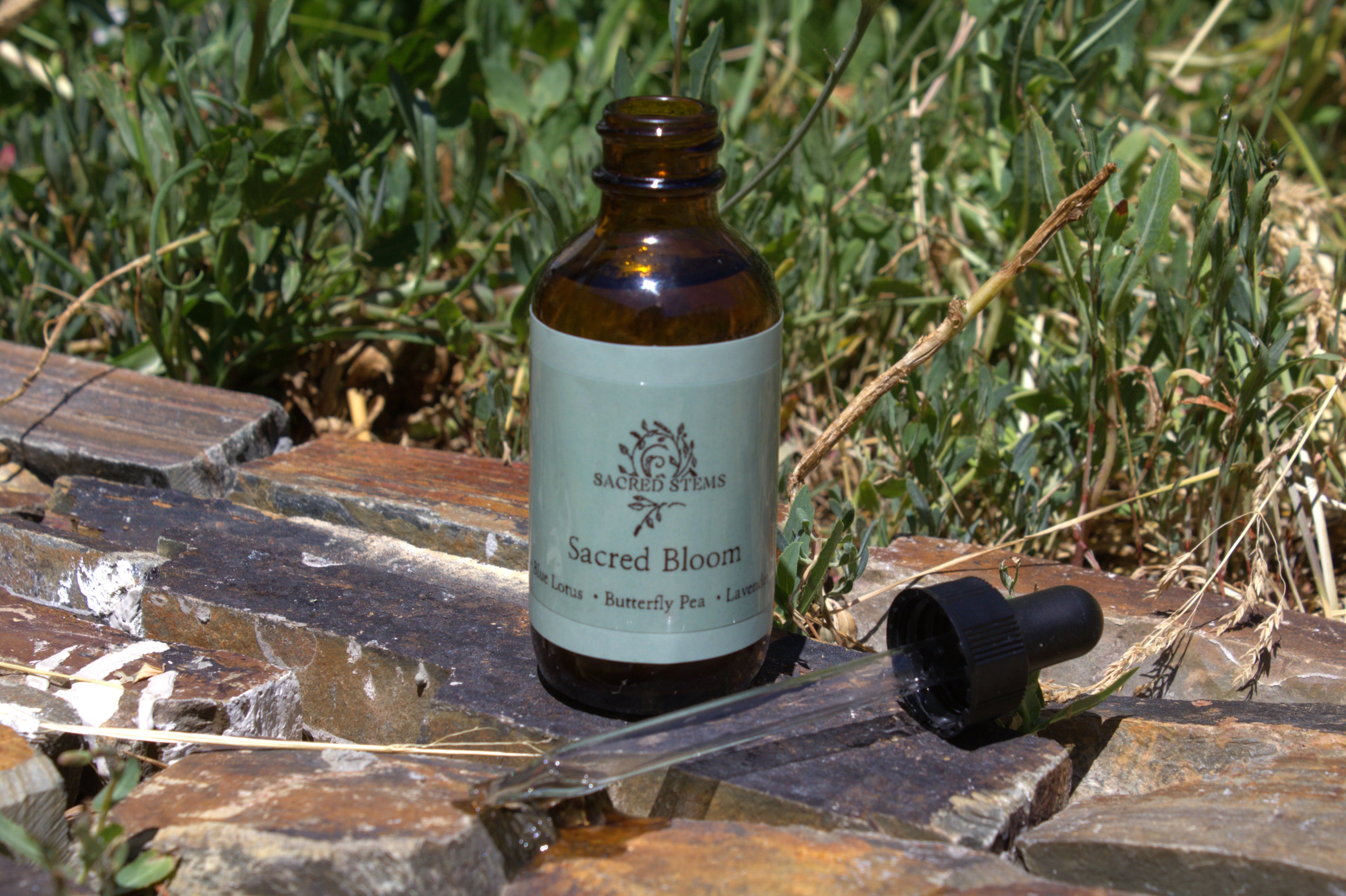 Sacred Bloom botanical face oil