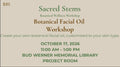 Make Your Own Botanical Facial Oil. Buy Tickets Now!!