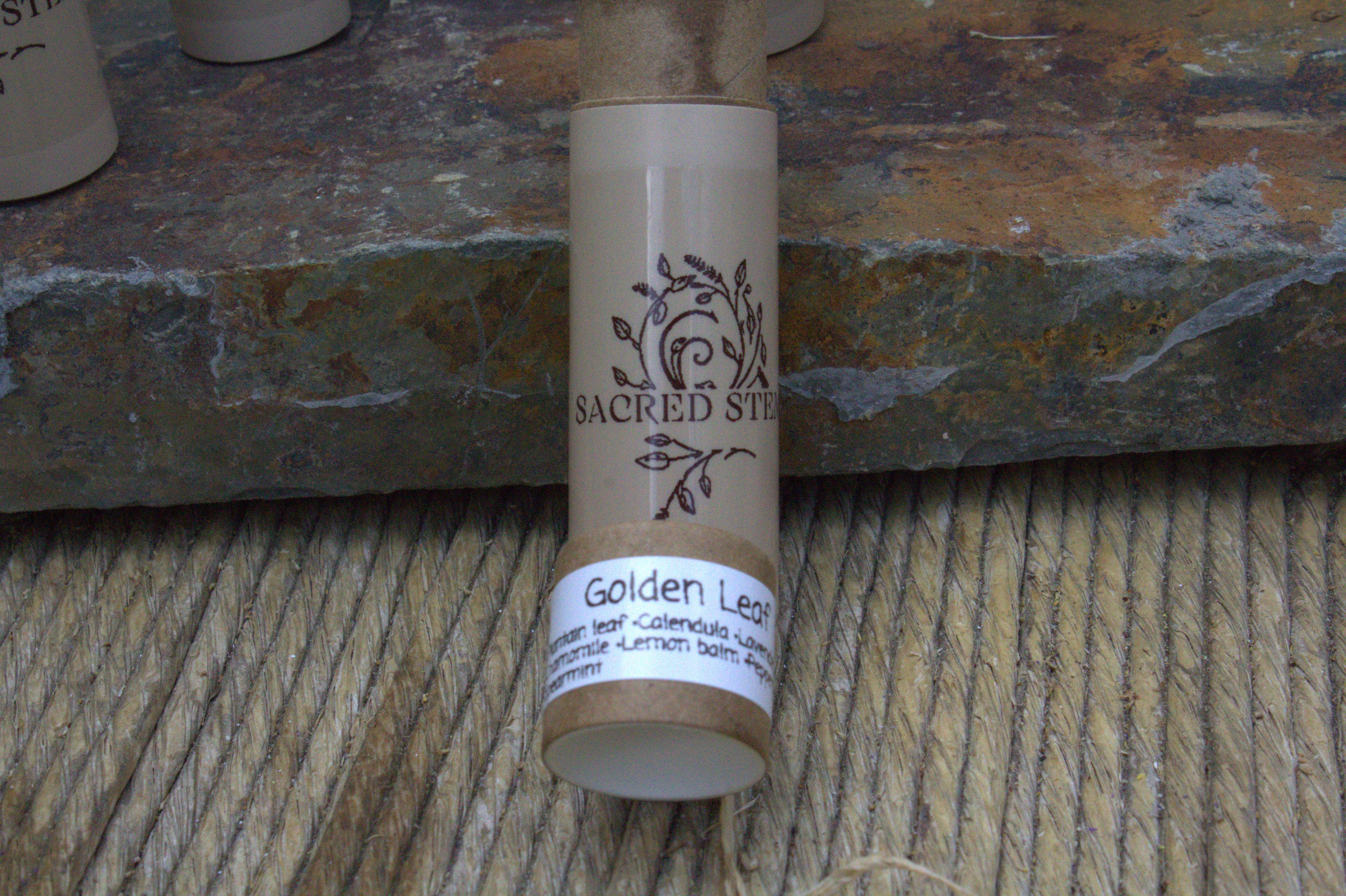 Golden Leaf Lip Balm