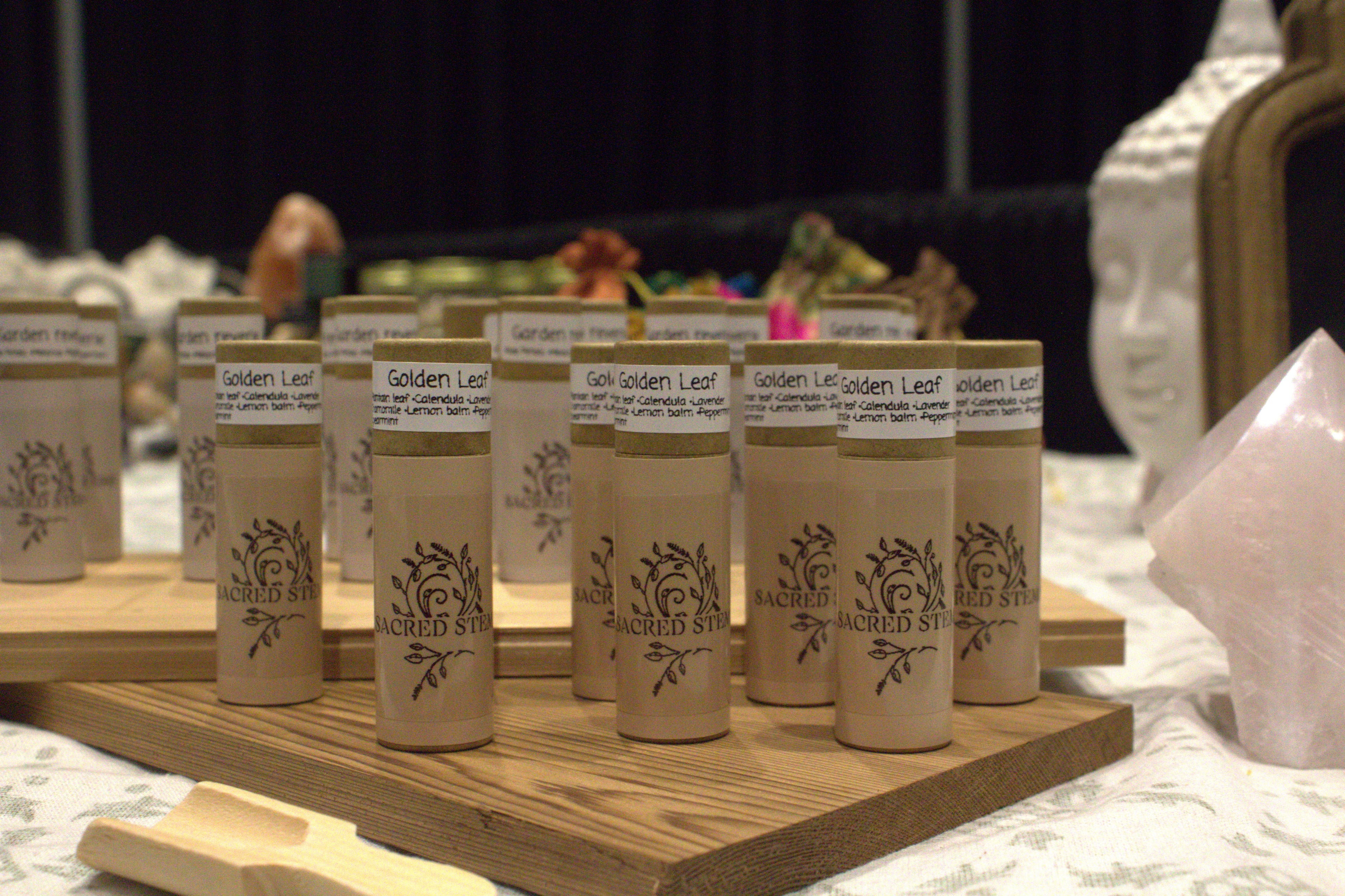 Golden Leaf Lip Balm
