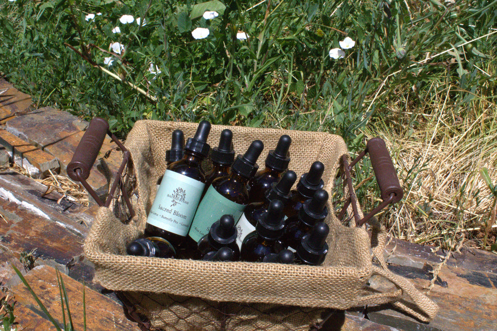 Sacred Bloom botanical face oil